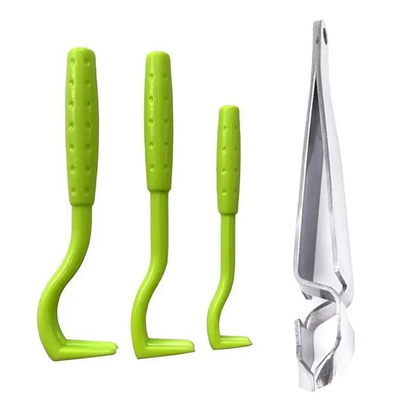 Tick Remover Hook Flea Remover Tweezer Tick Pull Pet Cat Dog Ticks Removal Tools Flea Extractor Pet Supplies