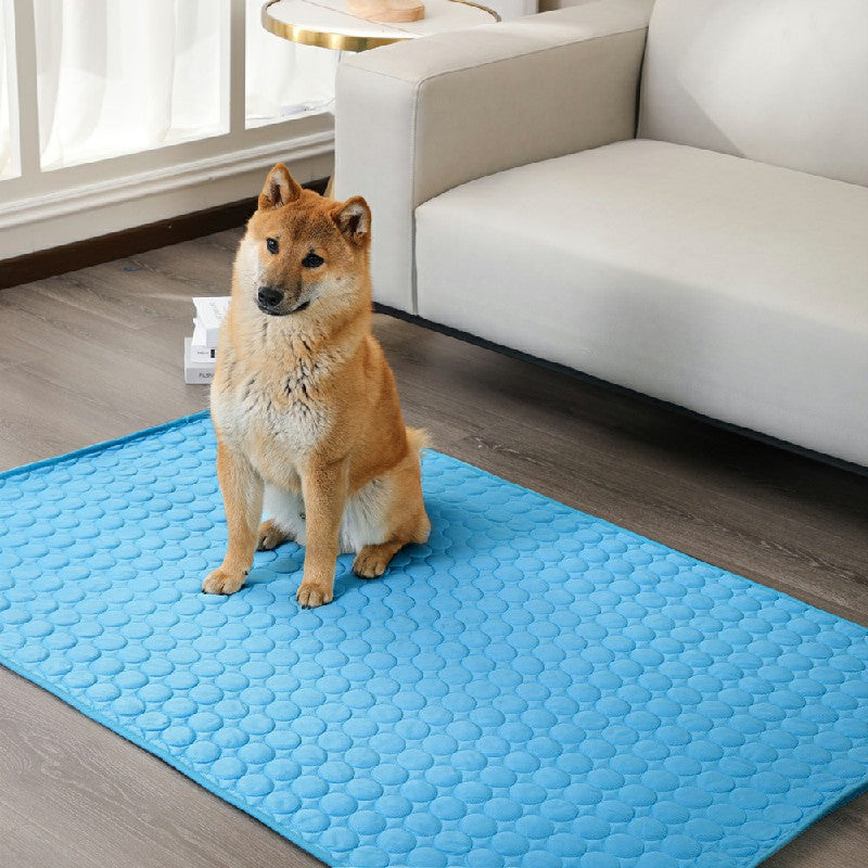 CoolBreeze™ Self-Cooling Dog Mat — No Plugs, No Water, Just Relief
