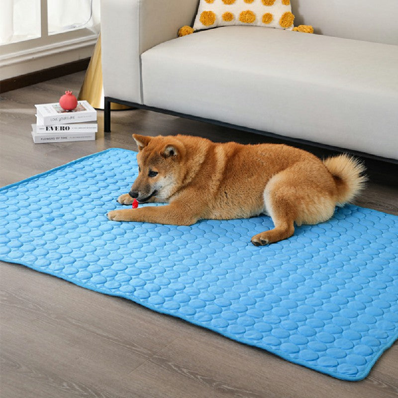 CoolBreeze™ Self-Cooling Dog Mat — No Plugs, No Water, Just Relief