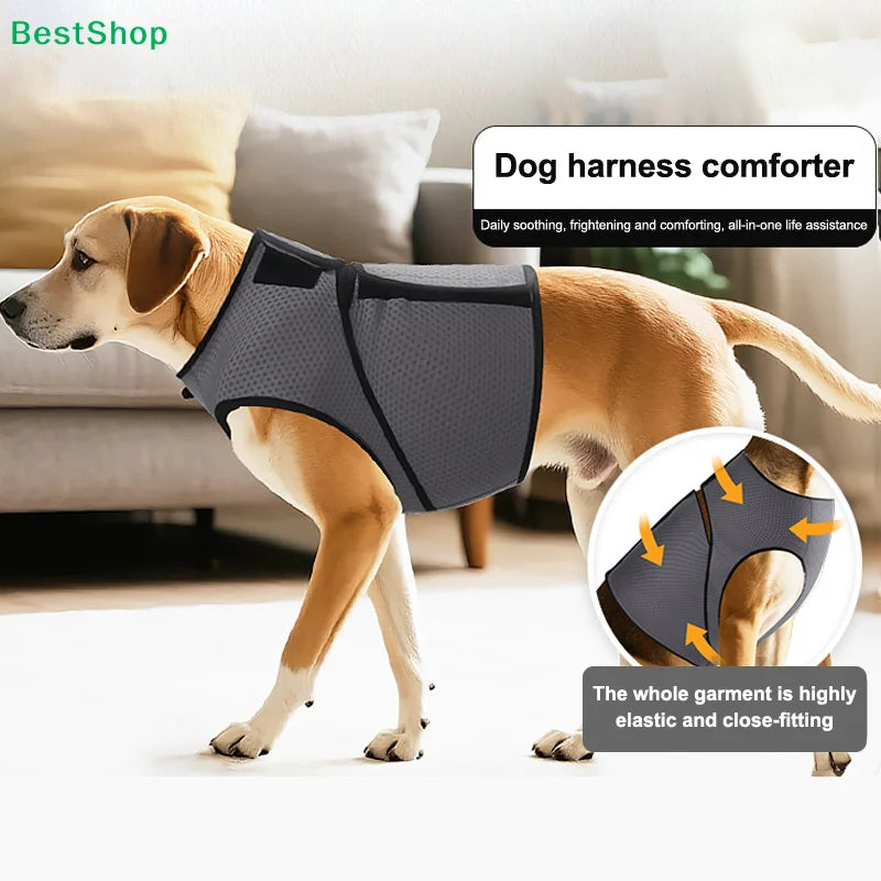 CalmWrap™ Anti-Anxiety Dog Vest — Calming Pressure for Fireworks & Storms