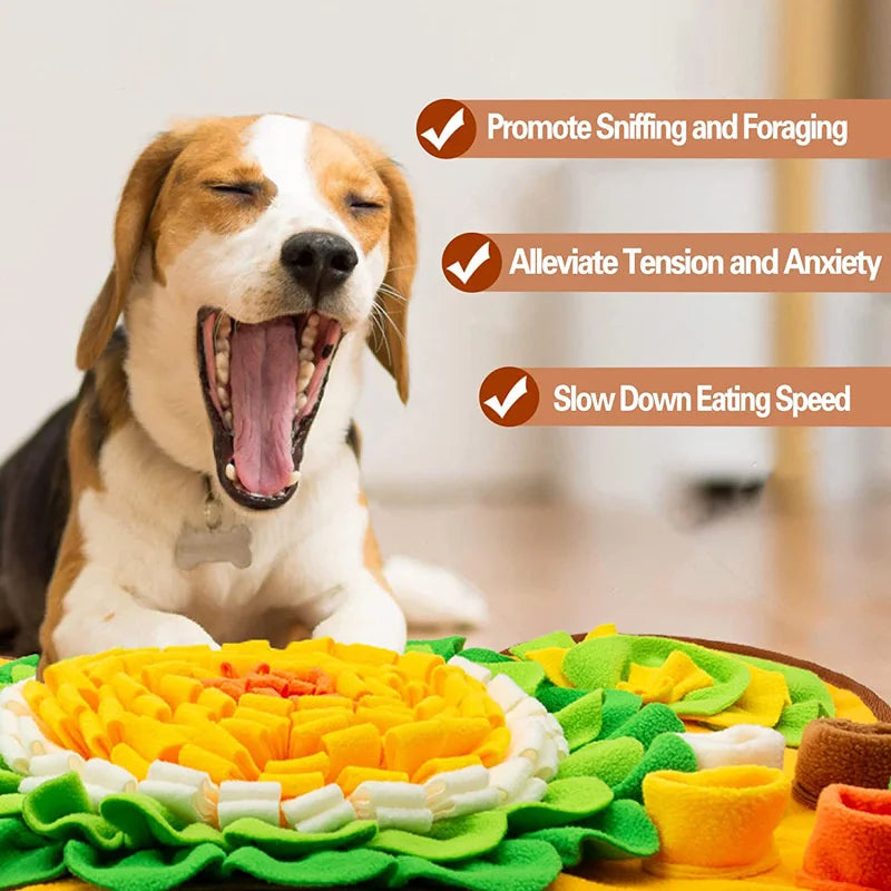 CalmSniff™ Snuffle Mat — Enrichment Feeding Mat for Anxious Dogs