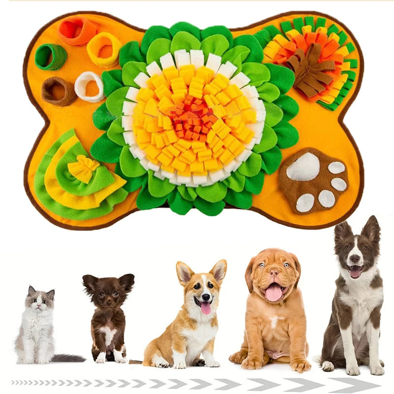 CalmSniff™ Snuffle Mat — Enrichment Feeding Mat for Anxious Dogs