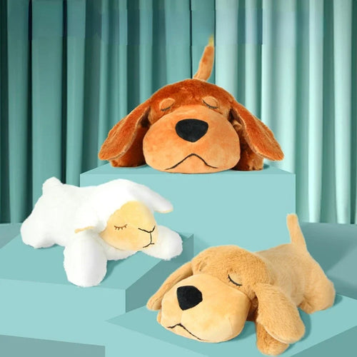 DreamPup calming companion plush toy for anxious dogs and puppies