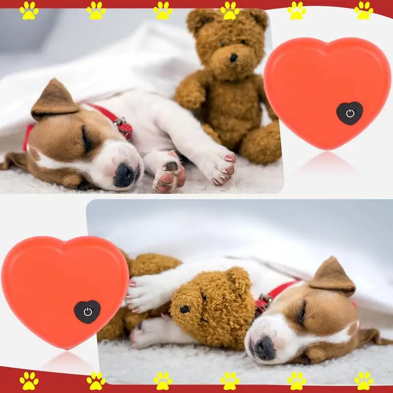 DreamPup™ Heartbeat Calming Companion — Soothes Anxiety & Helps Dogs Sleep