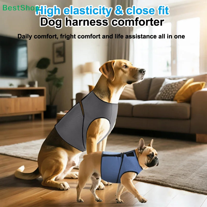 CalmWrap™ Anti-Anxiety Dog Vest — Calming Pressure for Fireworks & Storms