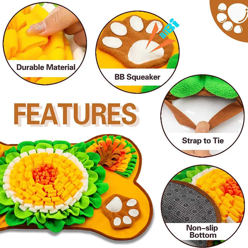 CalmSniff™ Snuffle Mat — Enrichment Feeding Mat for Anxious Dogs