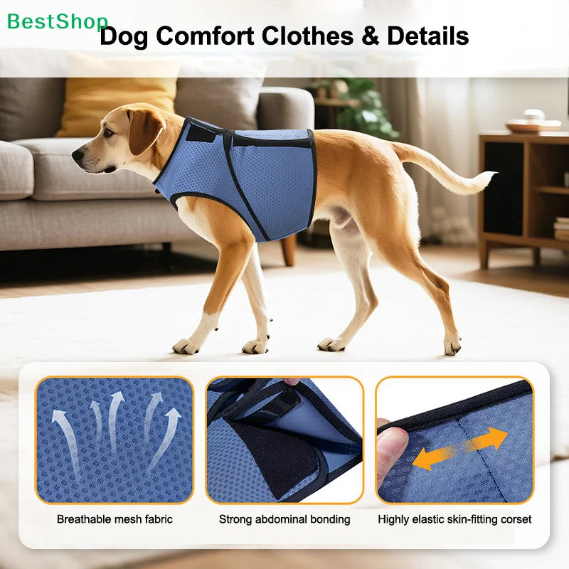 CalmWrap™ Anti-Anxiety Dog Vest — Calming Pressure for Fireworks & Storms