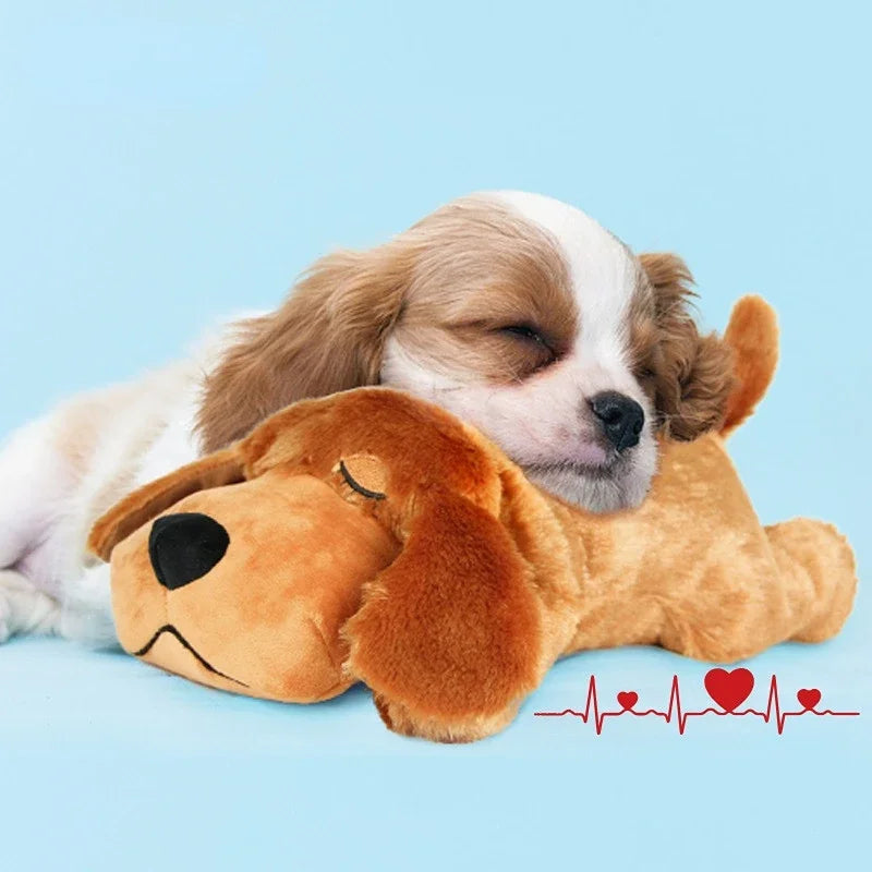 DreamPup™ heartbeat calming dog toy — TailSpark premium pet wellness