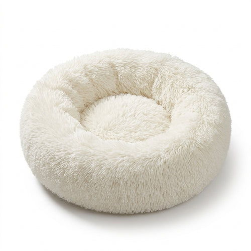 CalmNest Calming Donut Dog Bed — clean white background product view showing deep donut rim