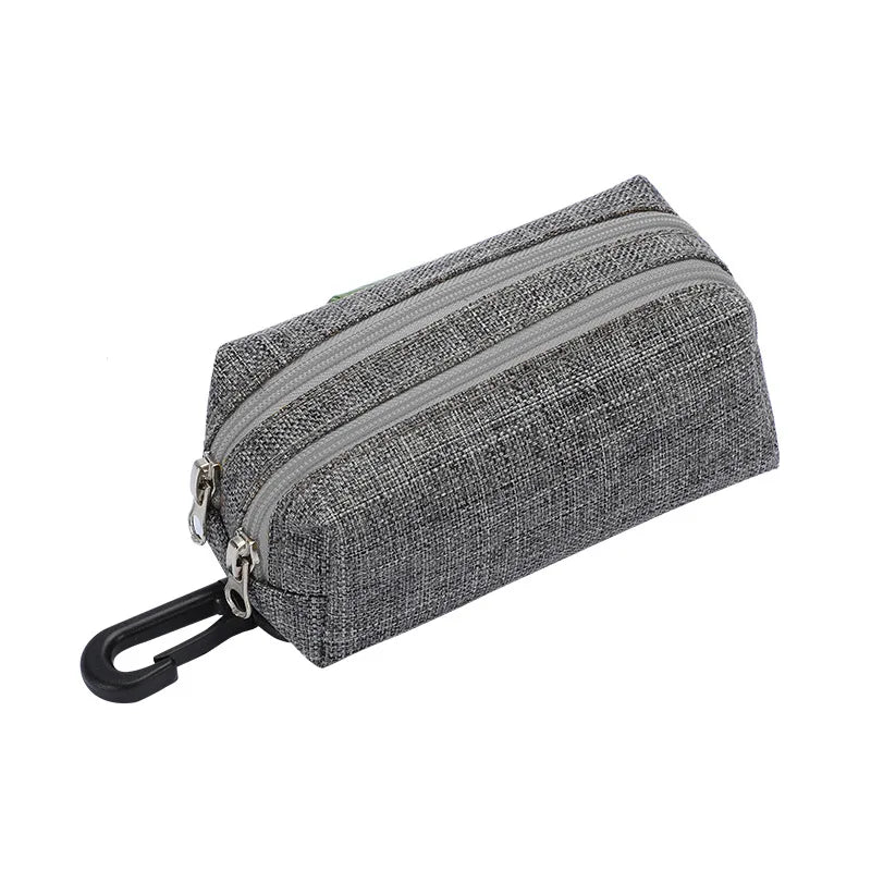 Pet Dog Poop Bag Dispenser Storage Bag Products Pet Waste Bags Carrier Dog Walking Accessories Cleaning Supplies