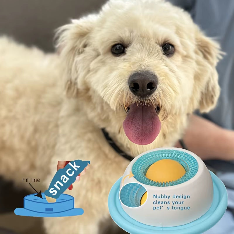 Calming Lick Mat & Slow Feeder — Soothes Anxious Dogs