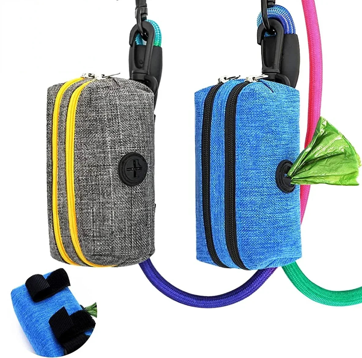 Pet Dog Poop Bag Dispenser Storage Bag Products Pet Waste Bags Carrier Dog Walking Accessories Cleaning Supplies