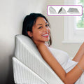 Almohada Triangular Multiposición de Cuña — Para Lectura y Descanso