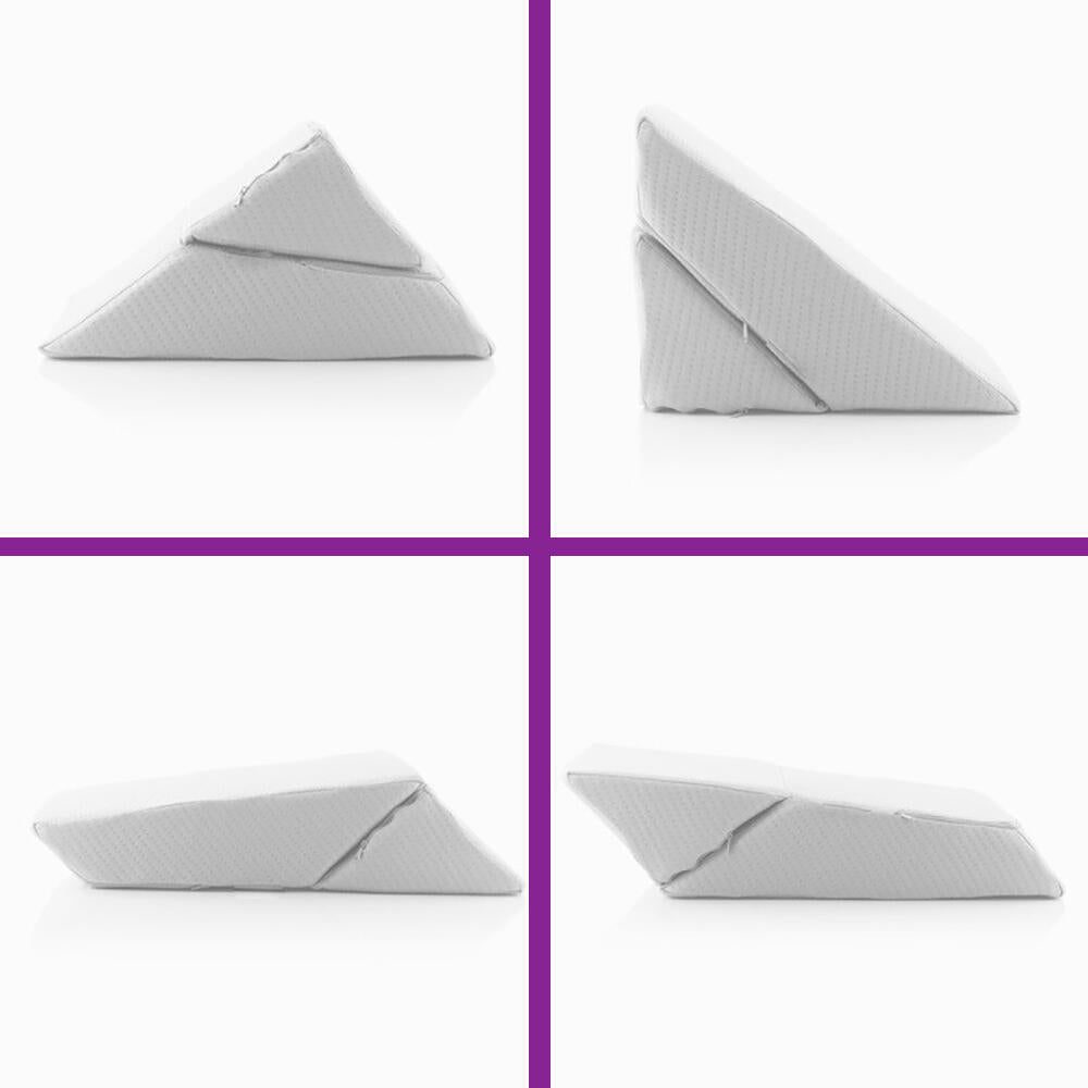 Almohada Triangular Multiposición de Cuña — Para Lectura y Descanso
