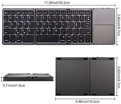 Teclado Inalámbrico Plegable — Bluetooth Ultraportátil
