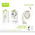 Cable de Carga 3 en 1 Retráctil — 100W Carga Rápida USB-C