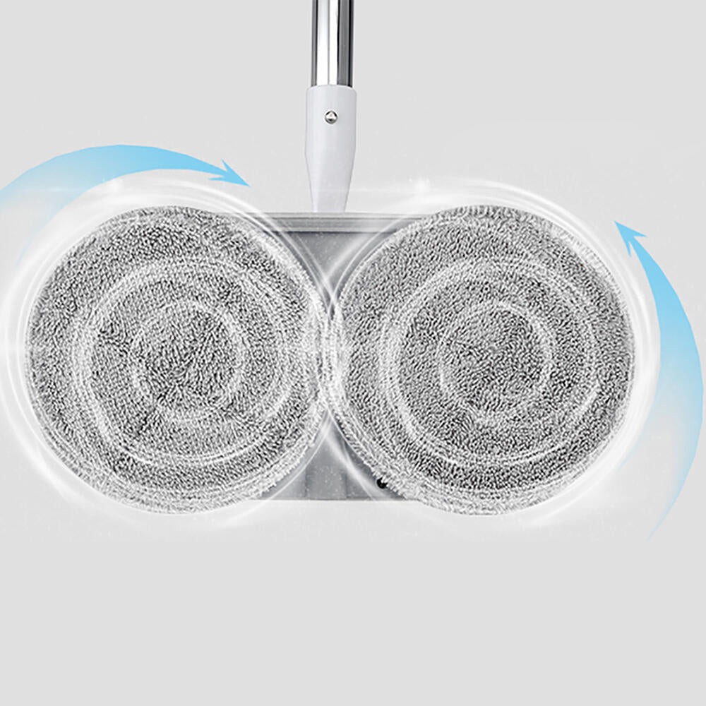 Mopa Eléctrica Inalámbrica Recargable — Doble Microfibra