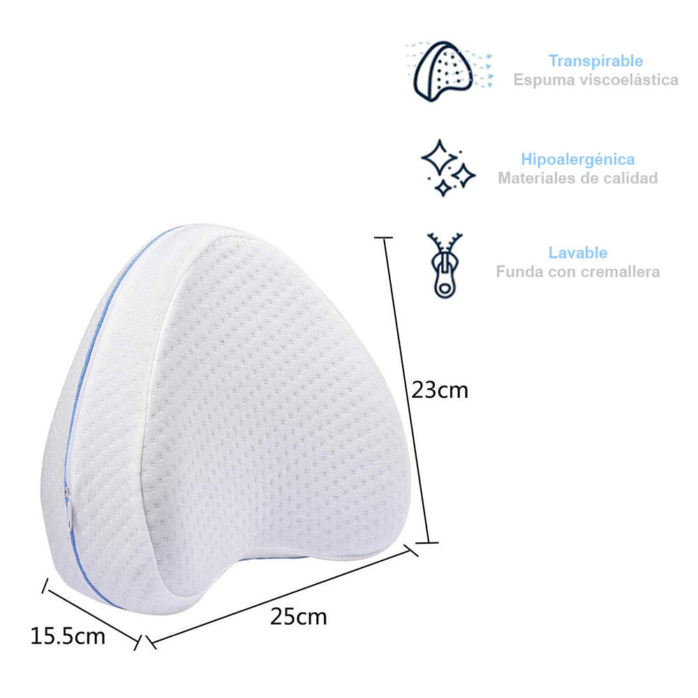 Pack 2 Almohadas para Piernas y Cadera — material suave