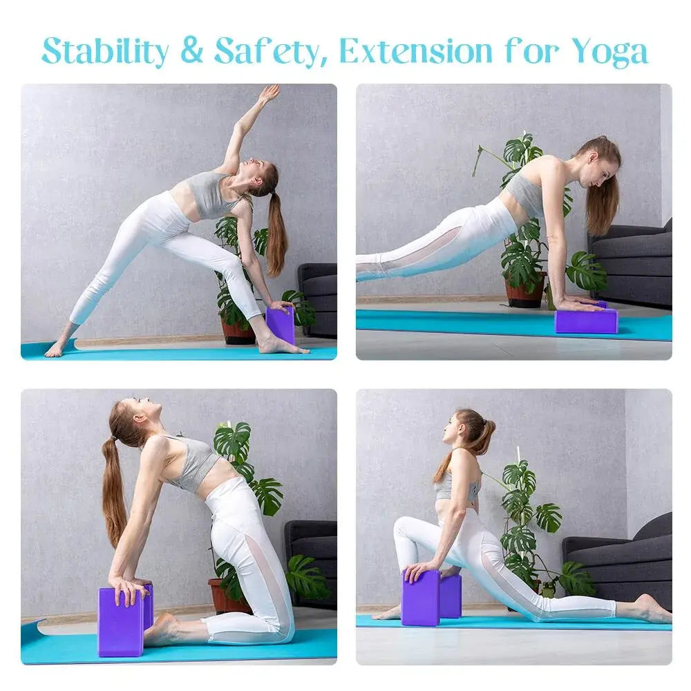 Bloque de Yoga Antideslizante de Alta Densidad