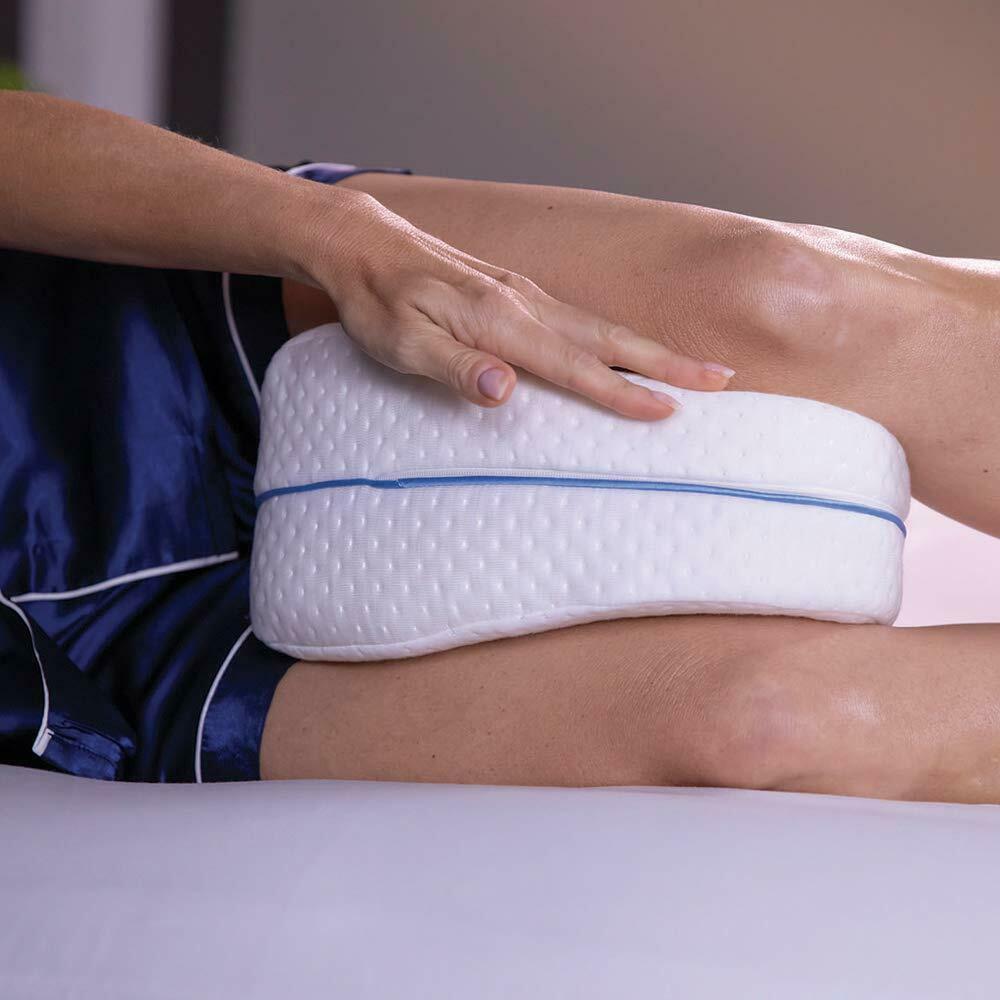 Pack 2 Almohadas para Piernas y Cadera — posición durmiendo
