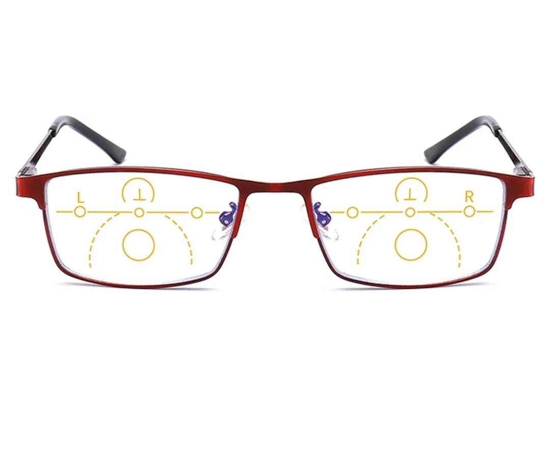 Gafas de Lectura con Filtro Luz Azul — perfil montura