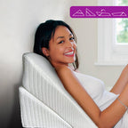 Almohada Triangular Multiposición de Cuña — Para Lectura y Descanso