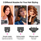 Secador de Pelo Profesional Iónico — Speed Hair Dryer 5 Velocidades
