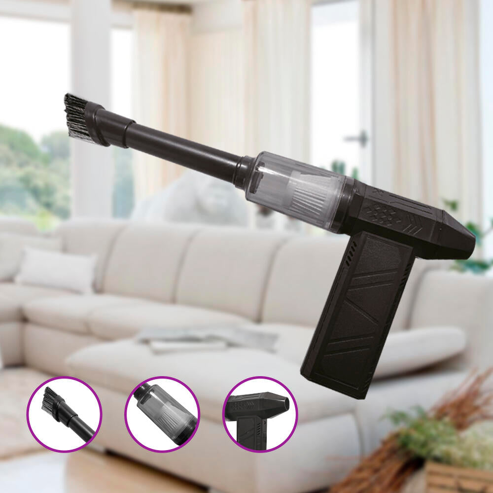 Mini Soplador Aspirador Turbo 130.000 RPM — Portátil Recargable