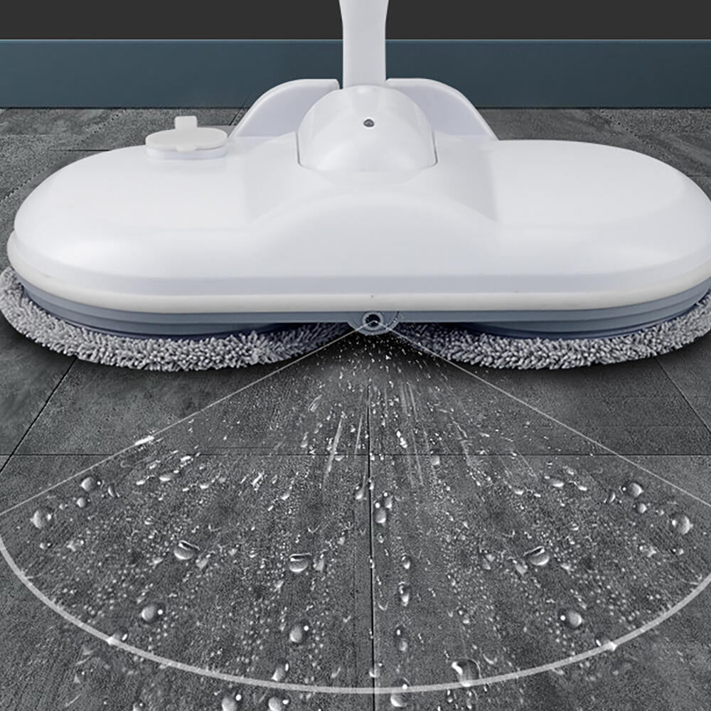 Mopa Eléctrica Inalámbrica Recargable — Doble Microfibra