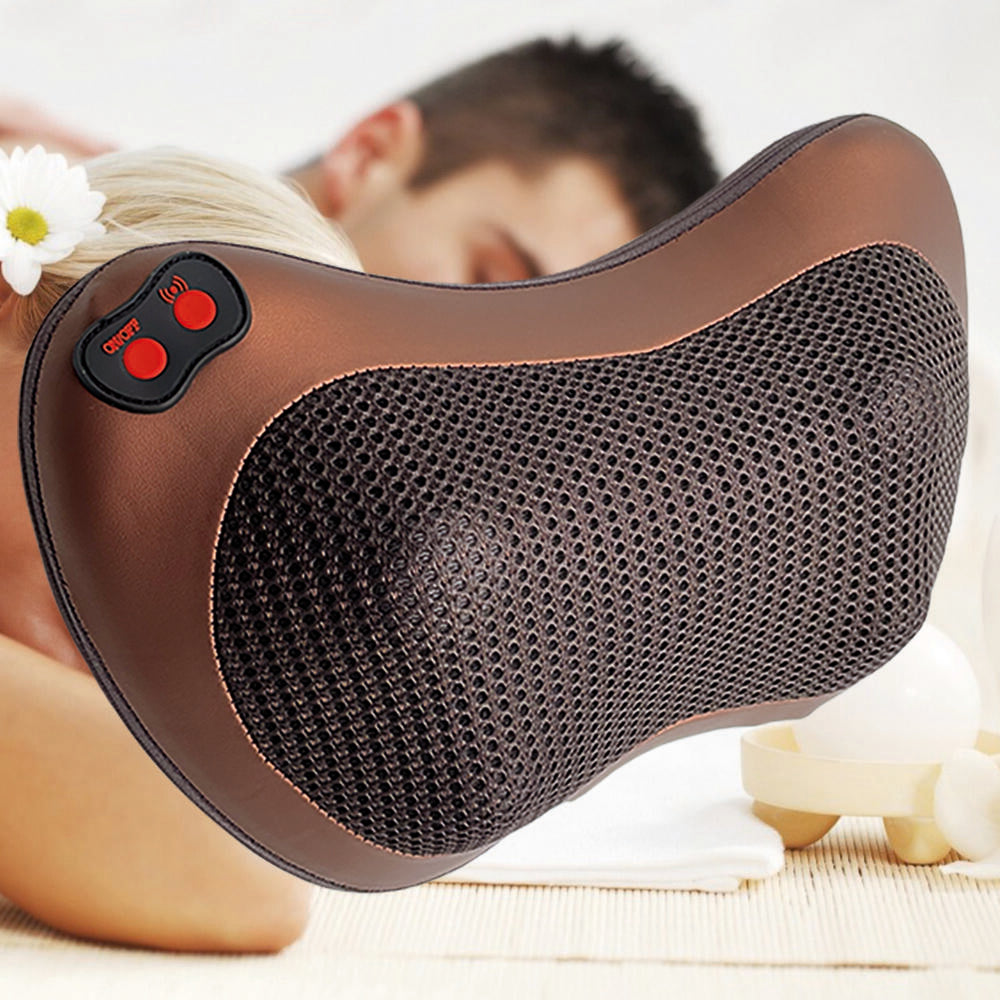 Masajeador Shiatsu con calor — uso lifestyle